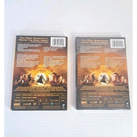 Spider-Man 2 (2004) 2-Disc Widescreen Special Edition DVD Slipcover New Sealed - Picture 2 of 4